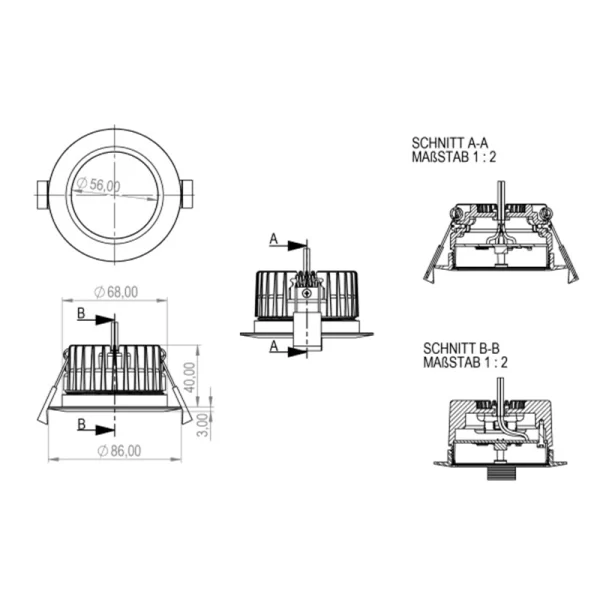 Flush-mounted Presence Sensor Tree Anthracite - Image 4