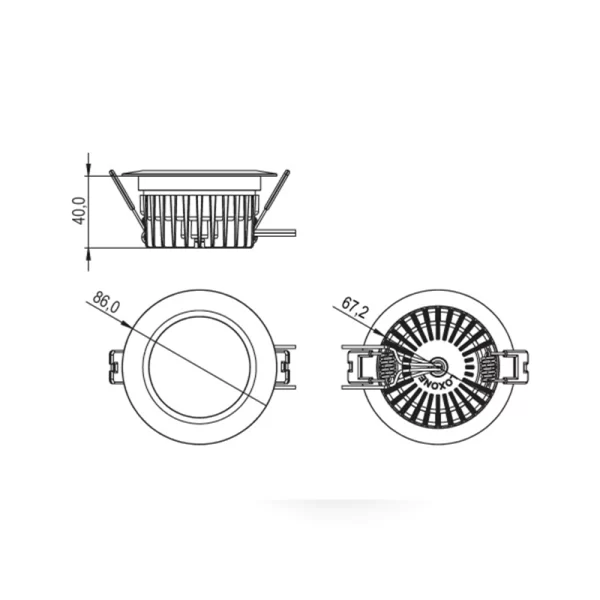 LED Spot WW PWM Anthracite - Image 4