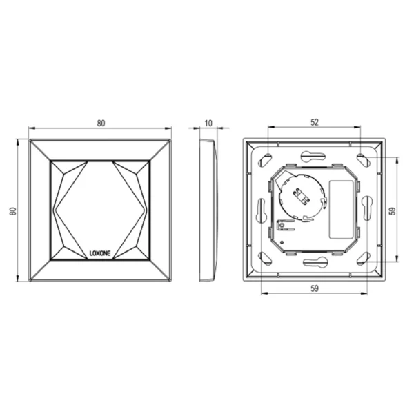 Loxone Touch Air Anthracite - Image 4