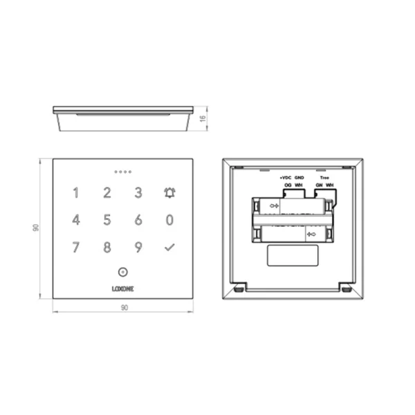 NFC Code Touch Air White - Image 2