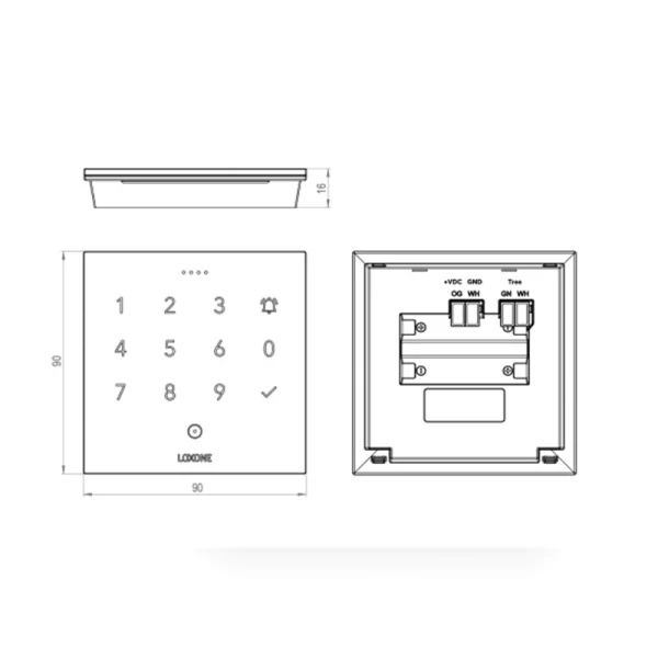 NFC Code Touch Tree Anthracite - Image 3