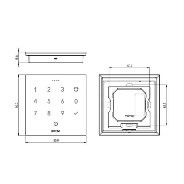 NFC Code Touch for Nano Anthracite - Image 2